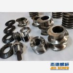 杰德 積木式螺桿機(jī)筒 型號(hào)齊全 支持定制 技術(shù)精湛-舟山市杰德機(jī)械有限公司，擠出機(jī)螺桿，注塑機(jī)螺桿，舟山螺桿，螺桿廠